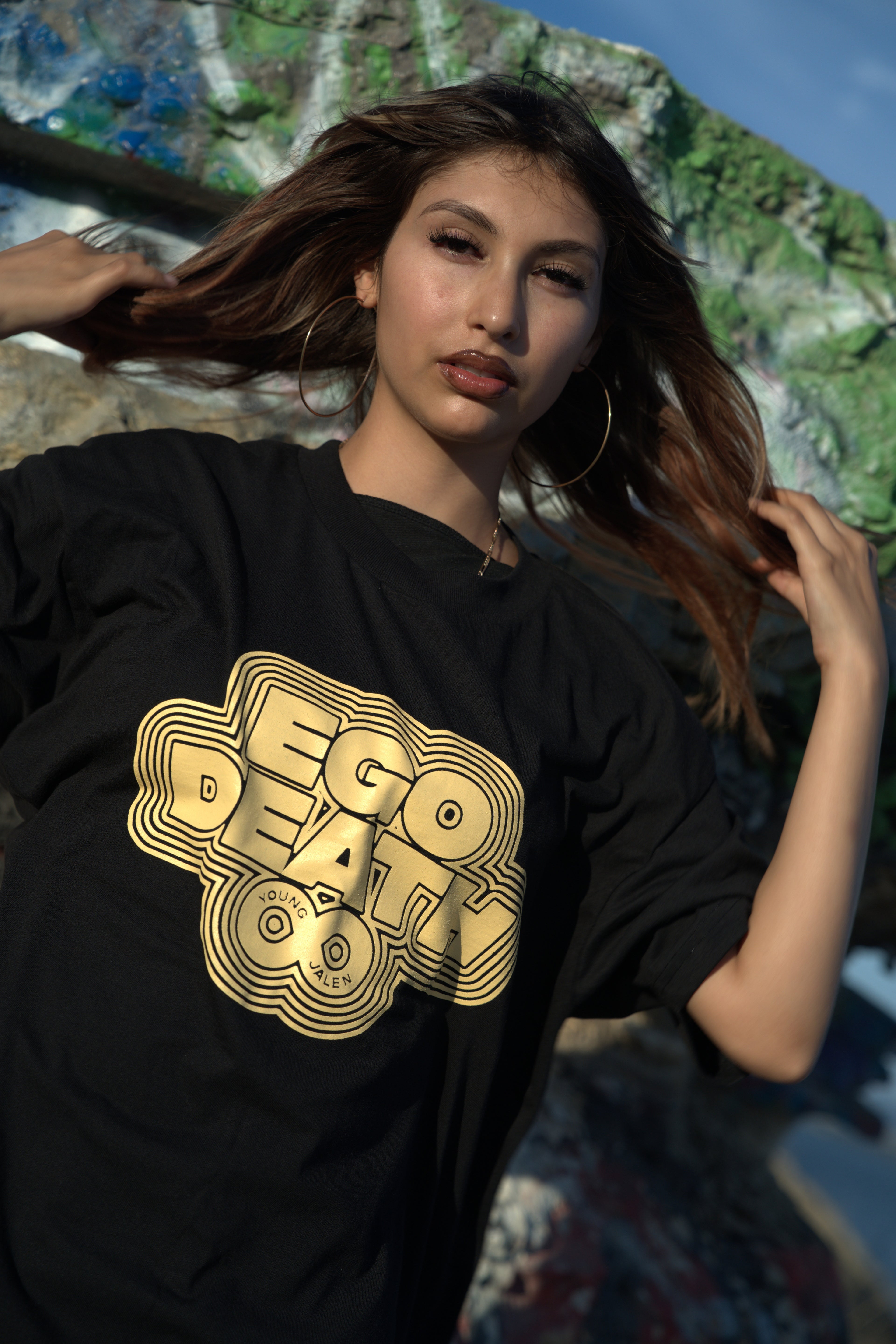 Black Ego Death Pro-Club T-Shirt