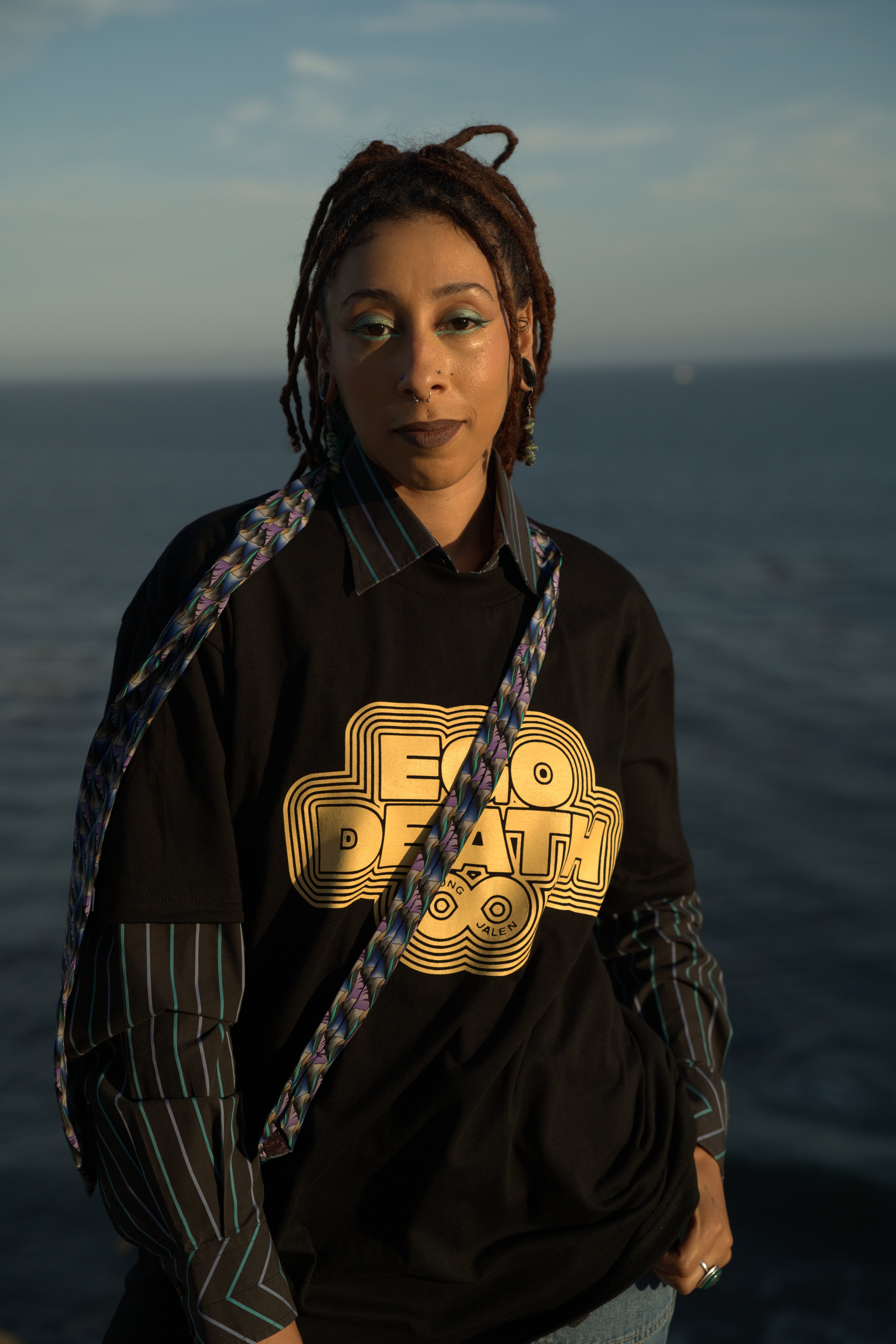 Black Ego Death Pro-Club T-Shirt