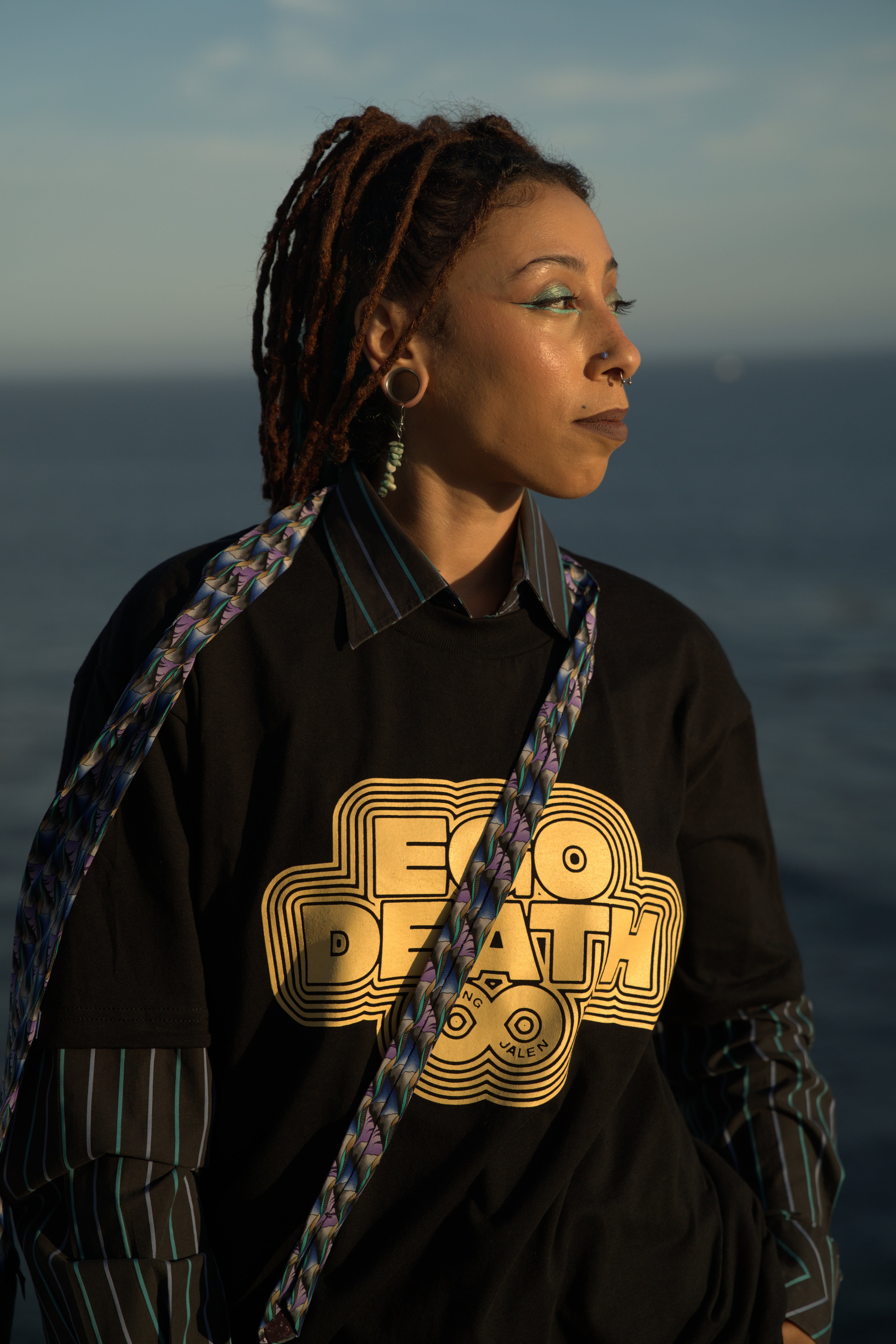 Black Ego Death Pro-Club T-Shirt