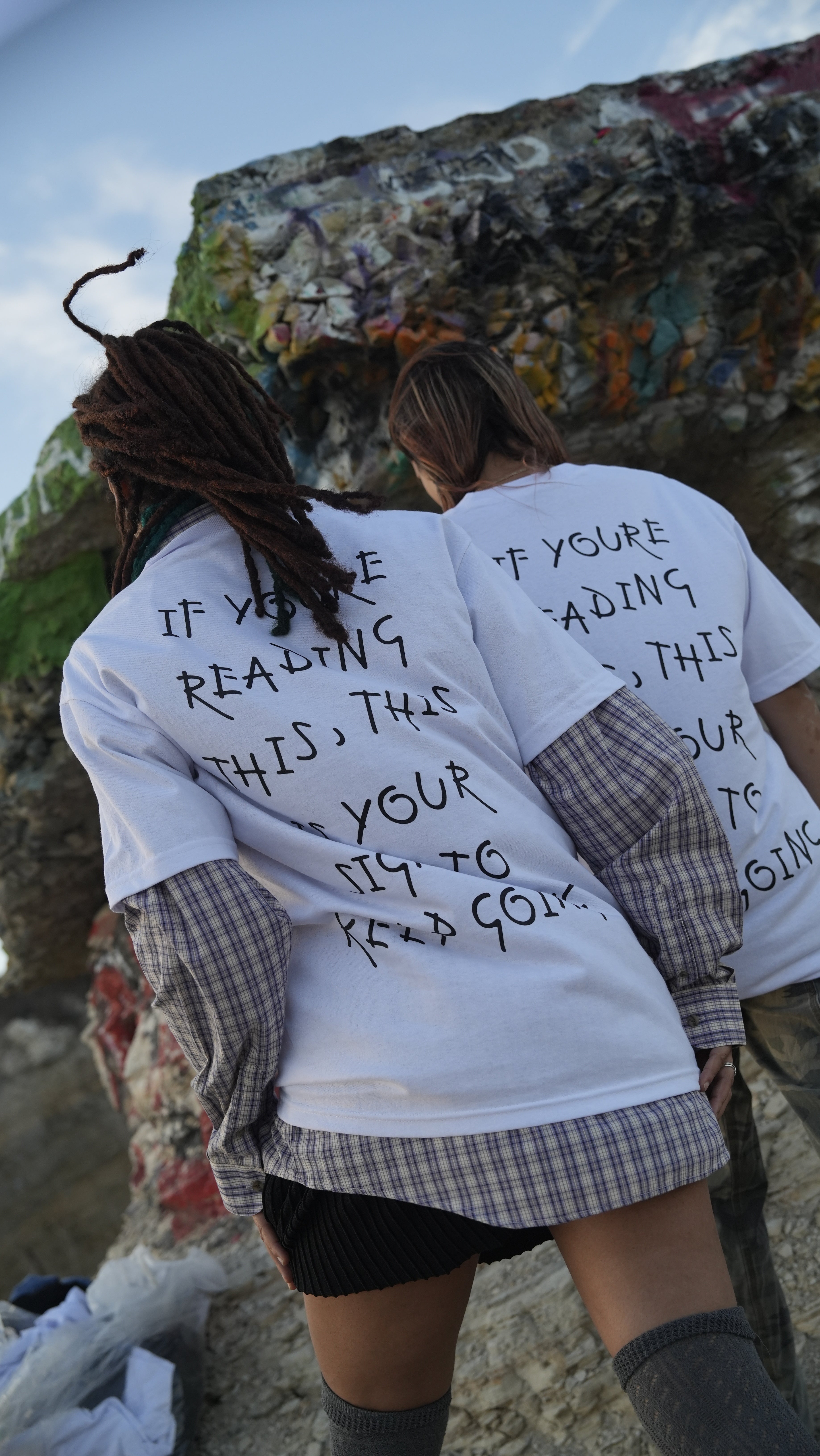 White Ego Death Pro-Club T-Shirt