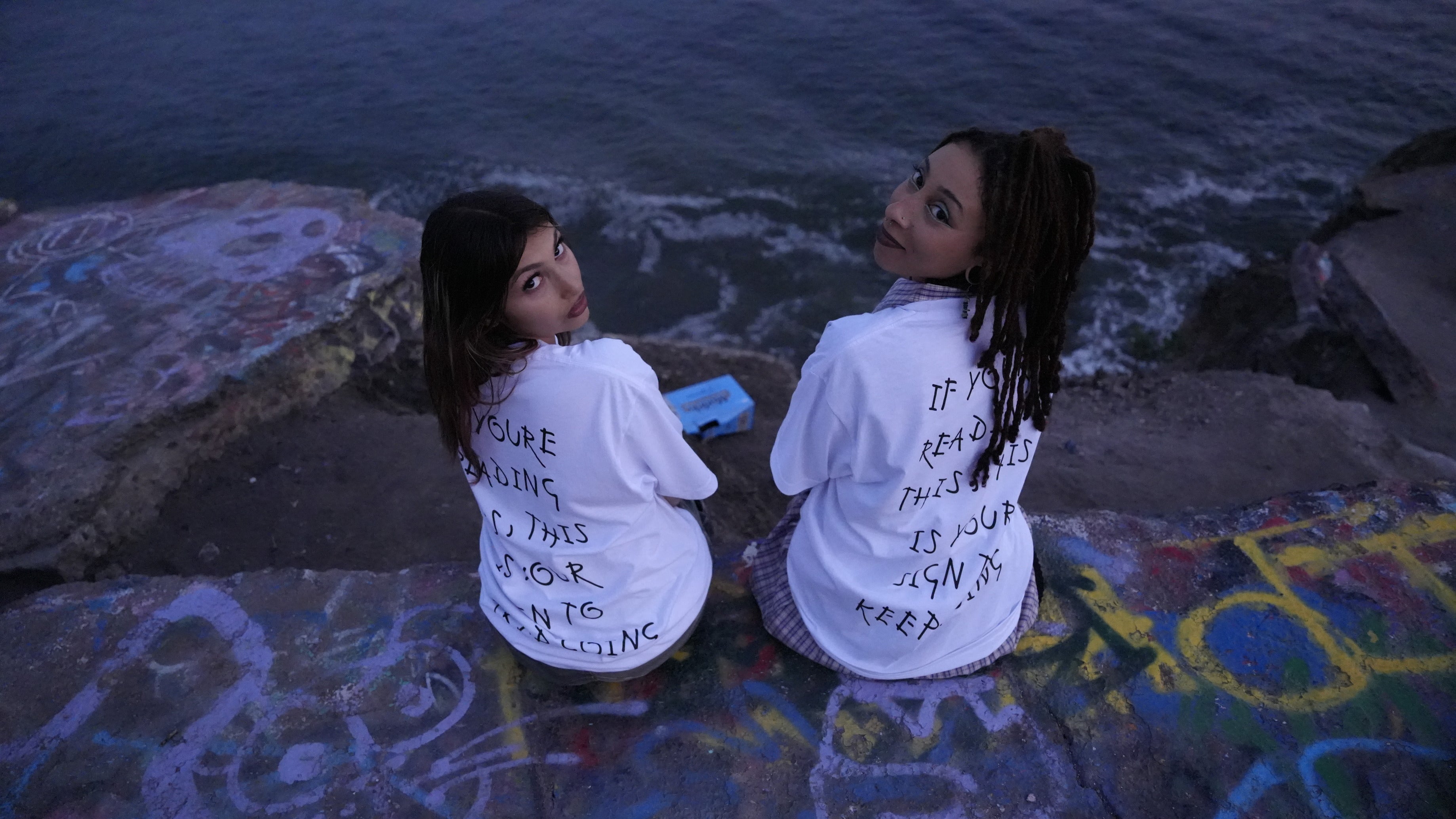 White Ego Death Pro-Club T-Shirt