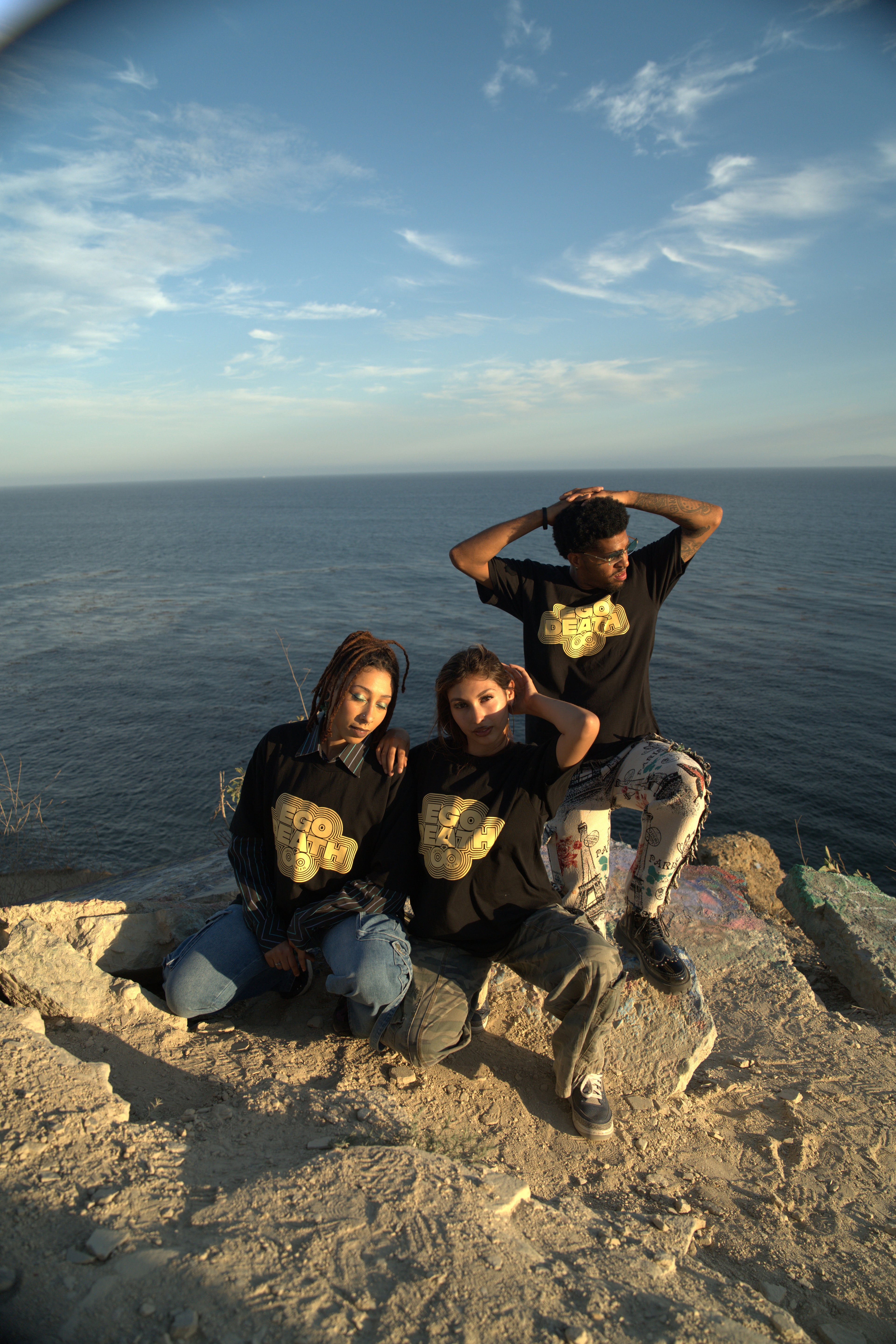 Black Ego Death Pro-Club T-Shirt