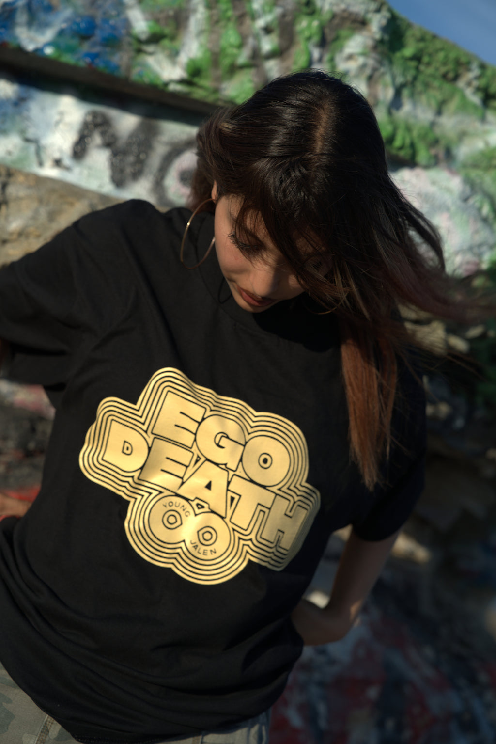 Black Ego Death Pro-Club T-Shirt